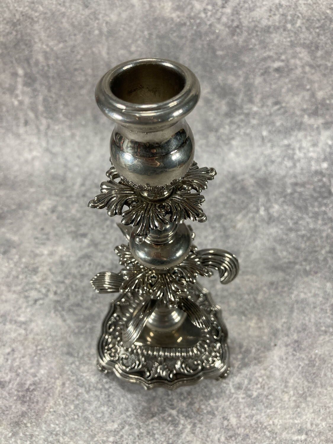 Vintage metal candlestick/candlestick. Candelabra/Torch