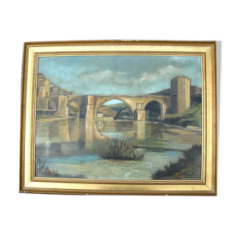 Tableau - Pont Saint Martin - Tolède