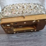 Glass ceiling lamp 60s