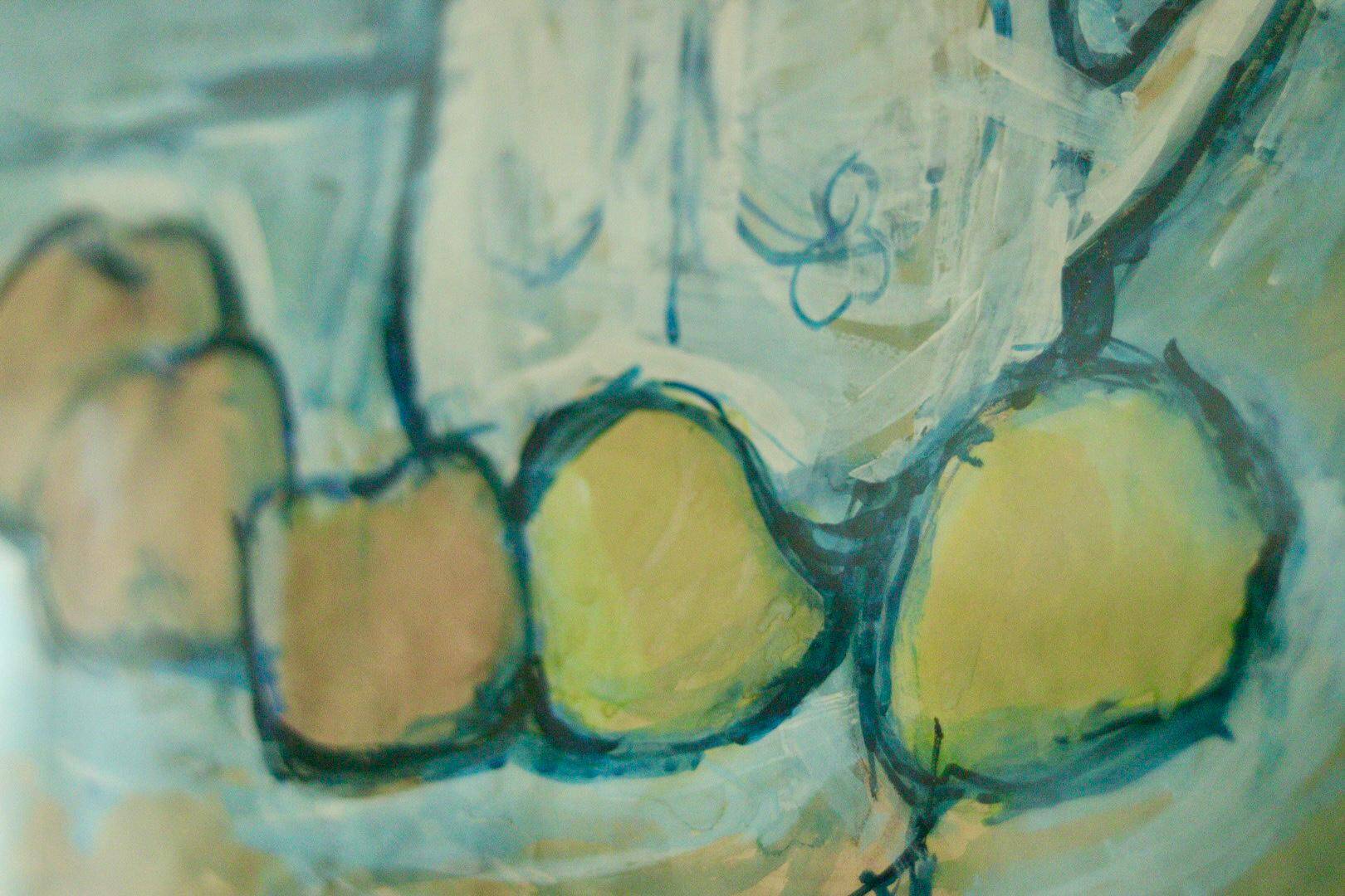 Original Swedish pastel on paper – by Lage Lindell