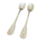 Elegant silver metal serving duo – Boulanger model - Ref 31