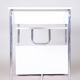 White Bauhaus writing desk made in 1930s Germany - Restored