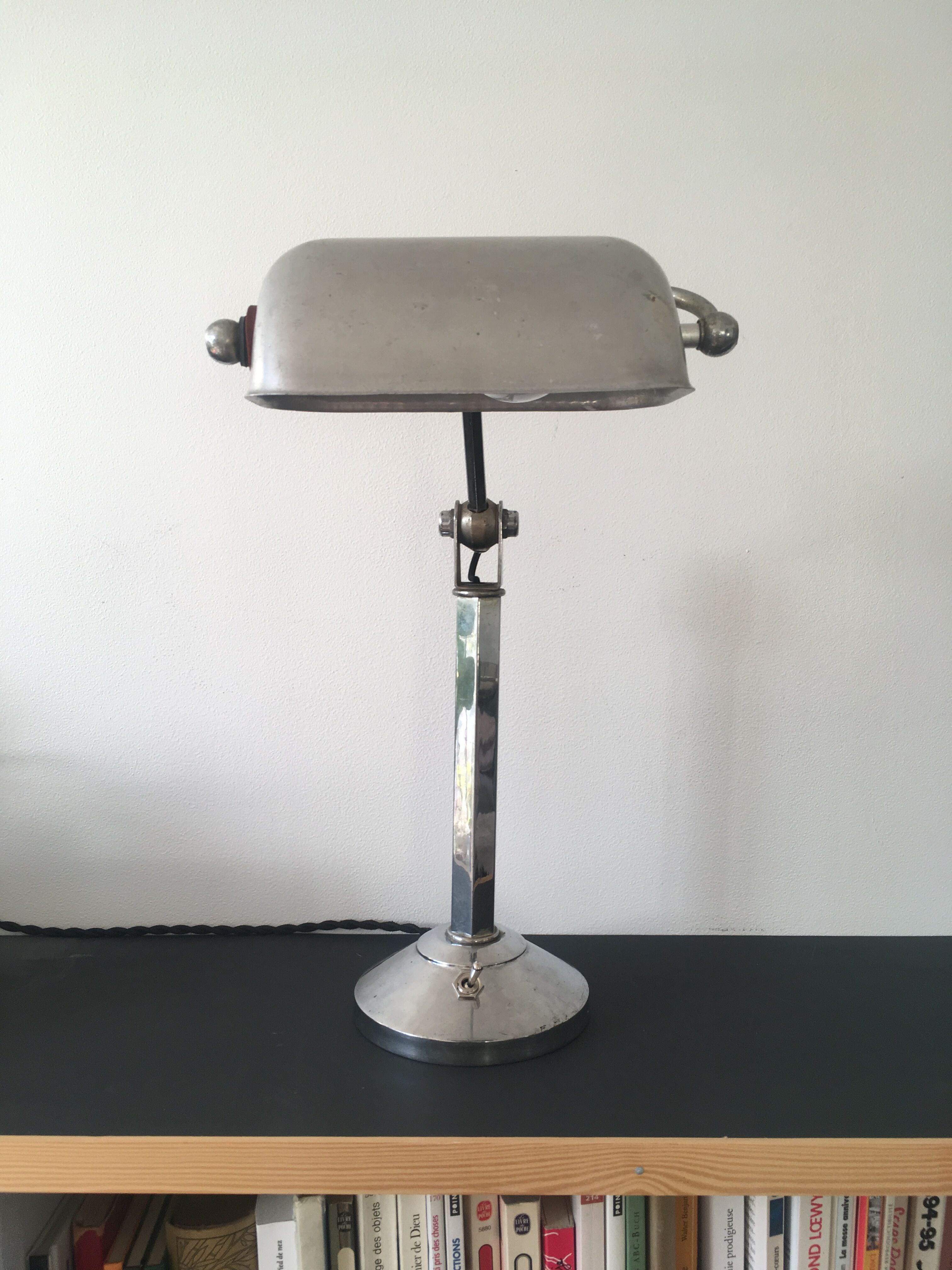 Old notary lamp