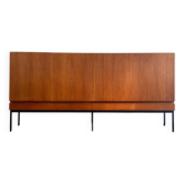 Buffet Mid-Century, modèle B60 en teck par Dieter Waeckerlin, Behr, années 1950
