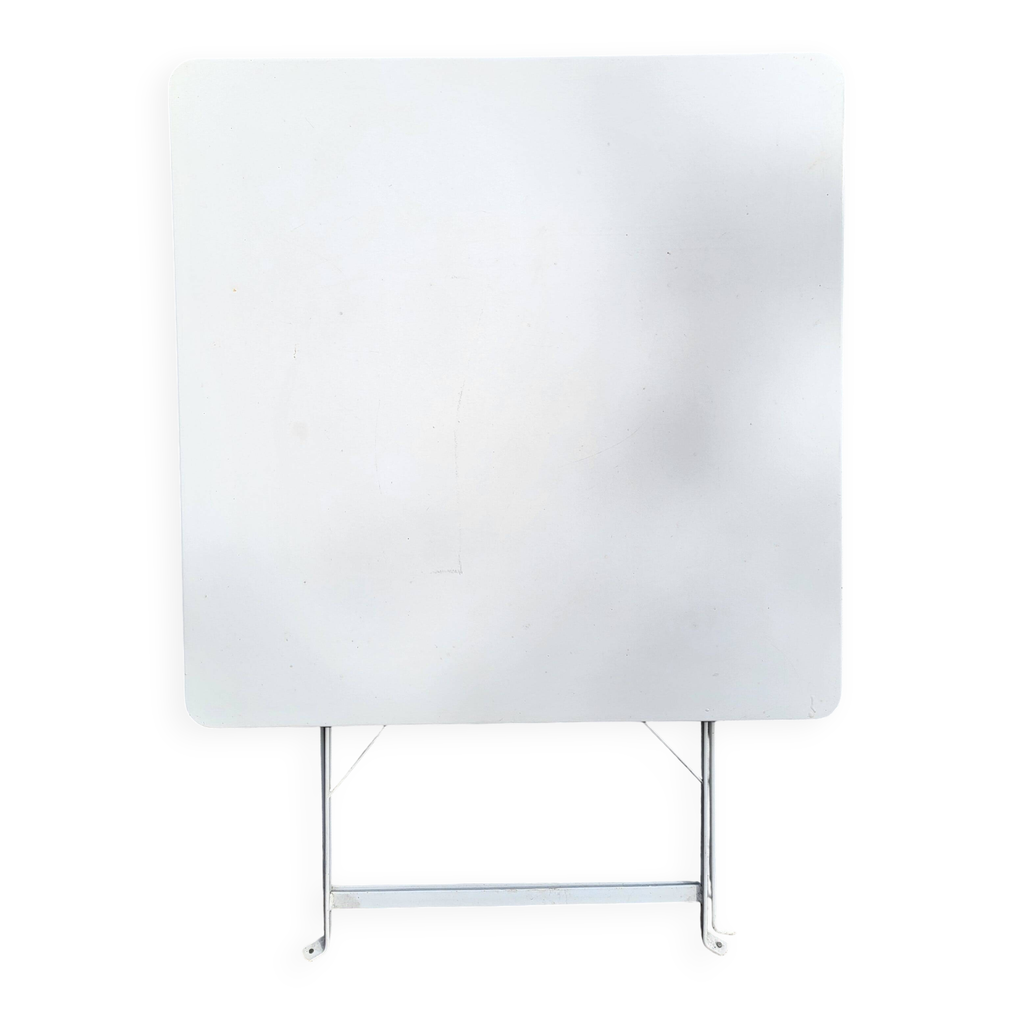 White Christmas folding bistro table