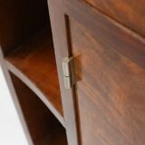 Art Deco cabinet in wood with marble top, France ca. 1930