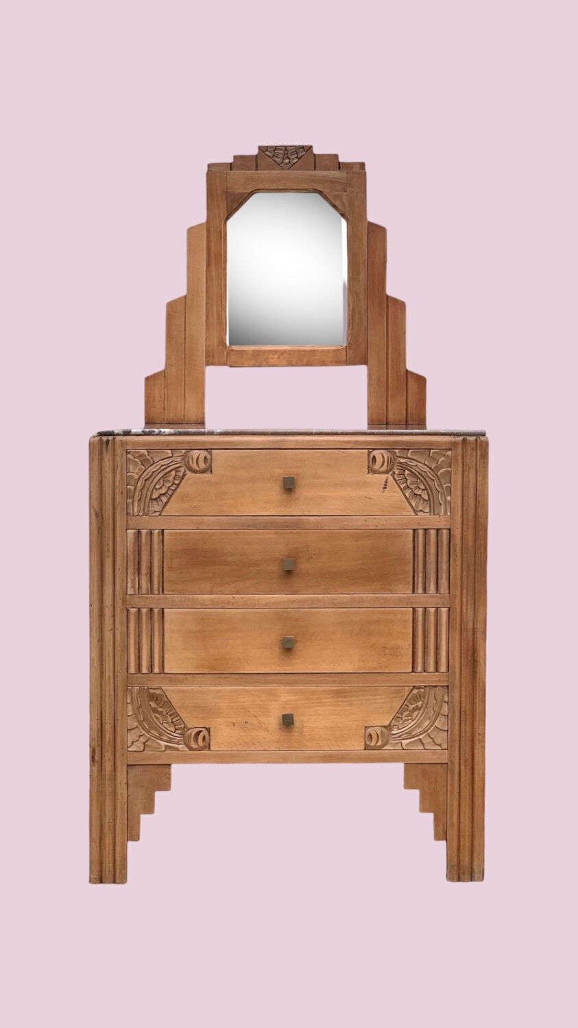 Commode coiffeuse art déco 1930