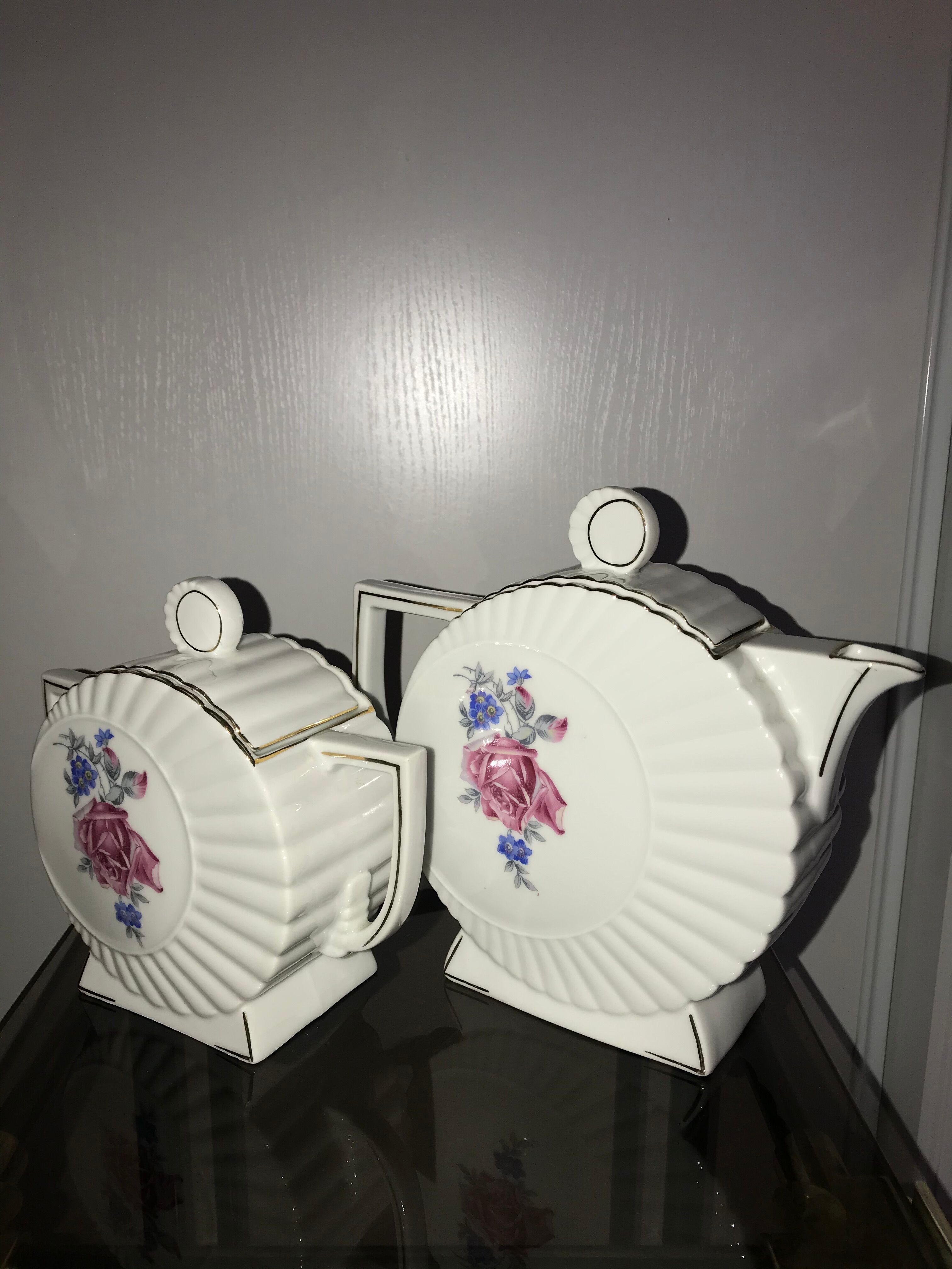 Duo coffee maker and porcelain sugar maker Made in Slovakia