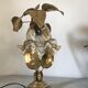 Lamp golden leaves 70s