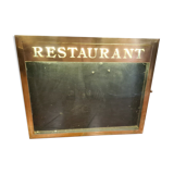 brass restaurant menu holder