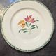 Lot of 6 antique flat plates Digoin Sarreguemines model Boby in very good condition.