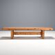 Grand Banc/Table en Pin Massif par les Architectes Friis & Moltke Nielsen, 1978