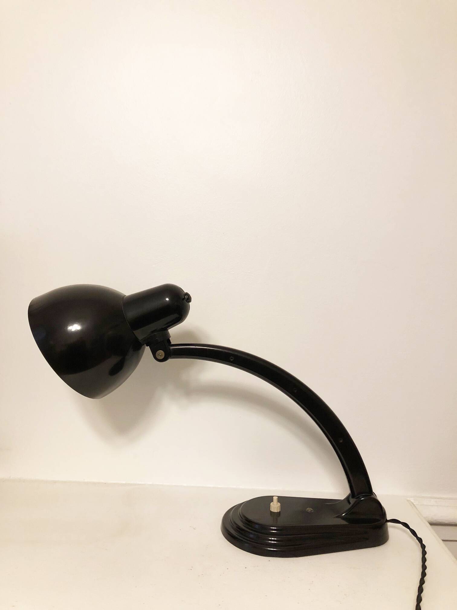 Art deco bakelite lamp - bauhaus
