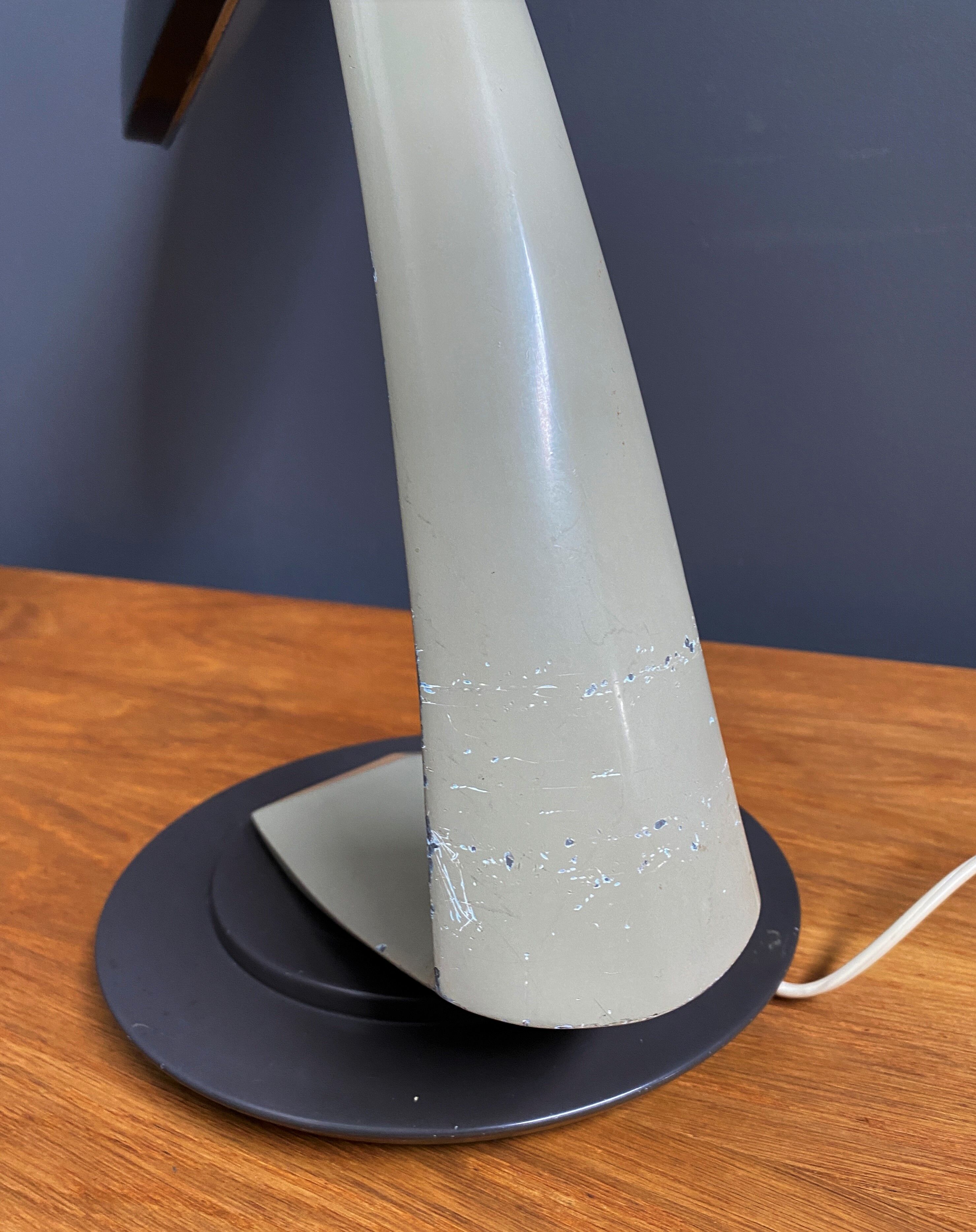 Lupela / Fase desk lamp model Boomerang 1970s