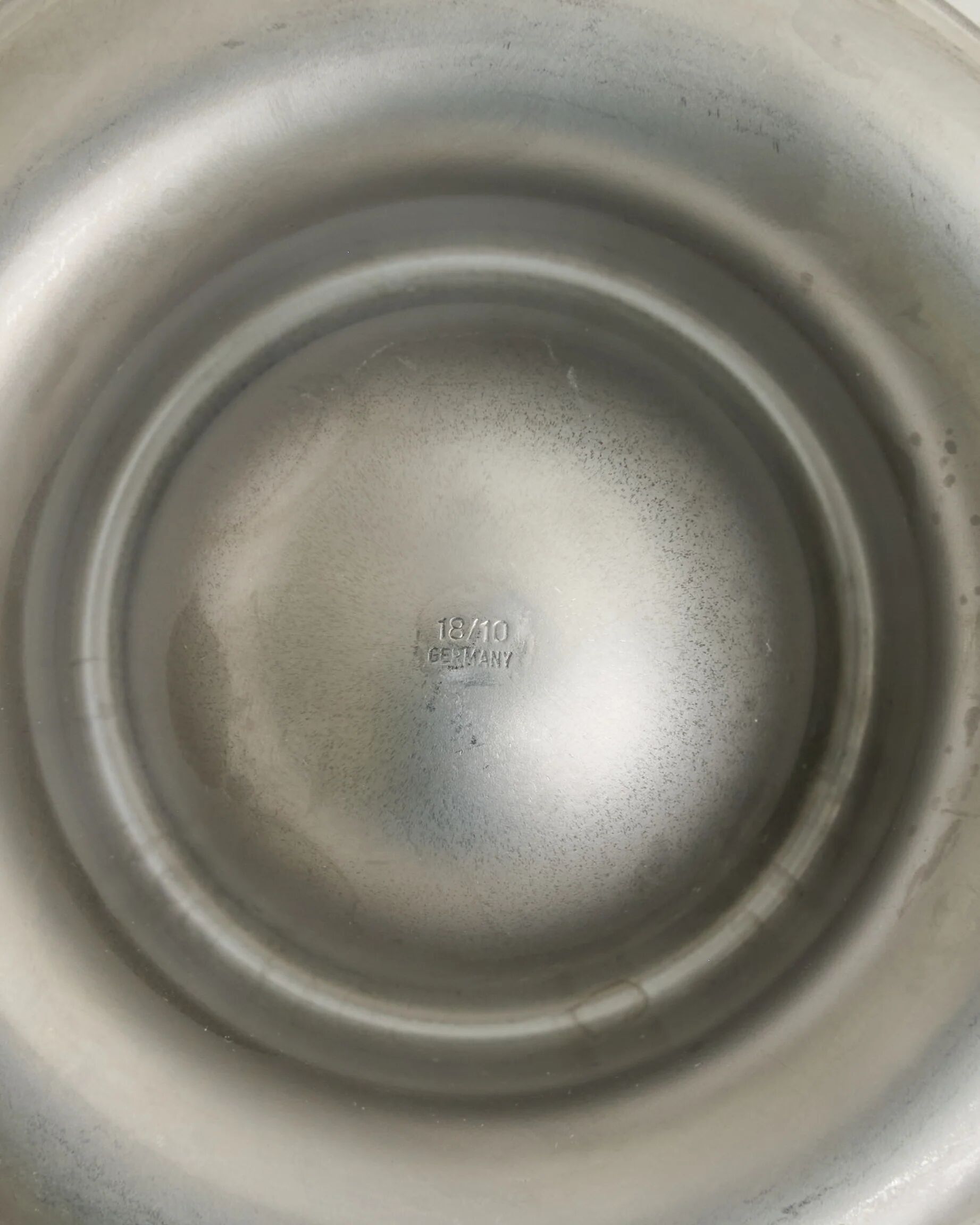 Chrome egg cup, 1970s