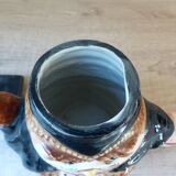 Old decorative owl teapot Savant Ceramic