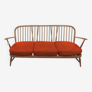 Ercol 3-seater bench sofa