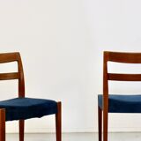 Mid-Century Modern Swedish Teak Dining Chairs by Nils Jonsson for Troeds,