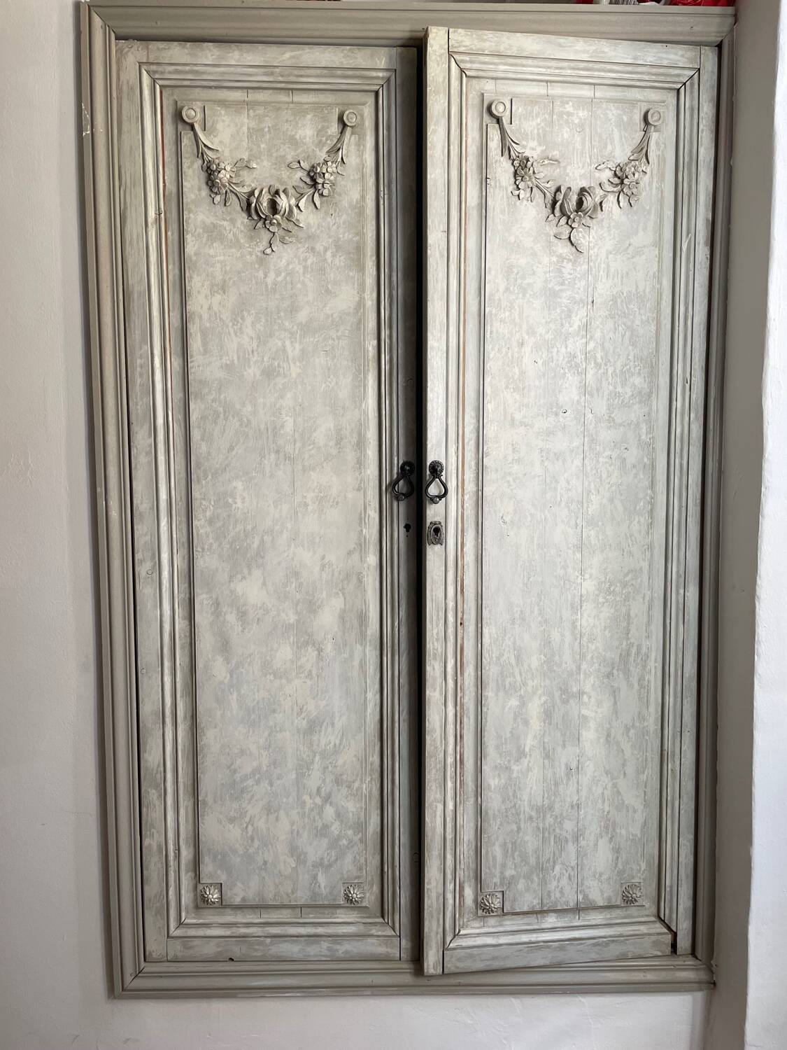 Antique cupboard doors