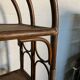 Vintage rattan bookcase 70s