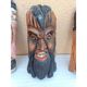 3 ethnic tribal wooden masks 19th century