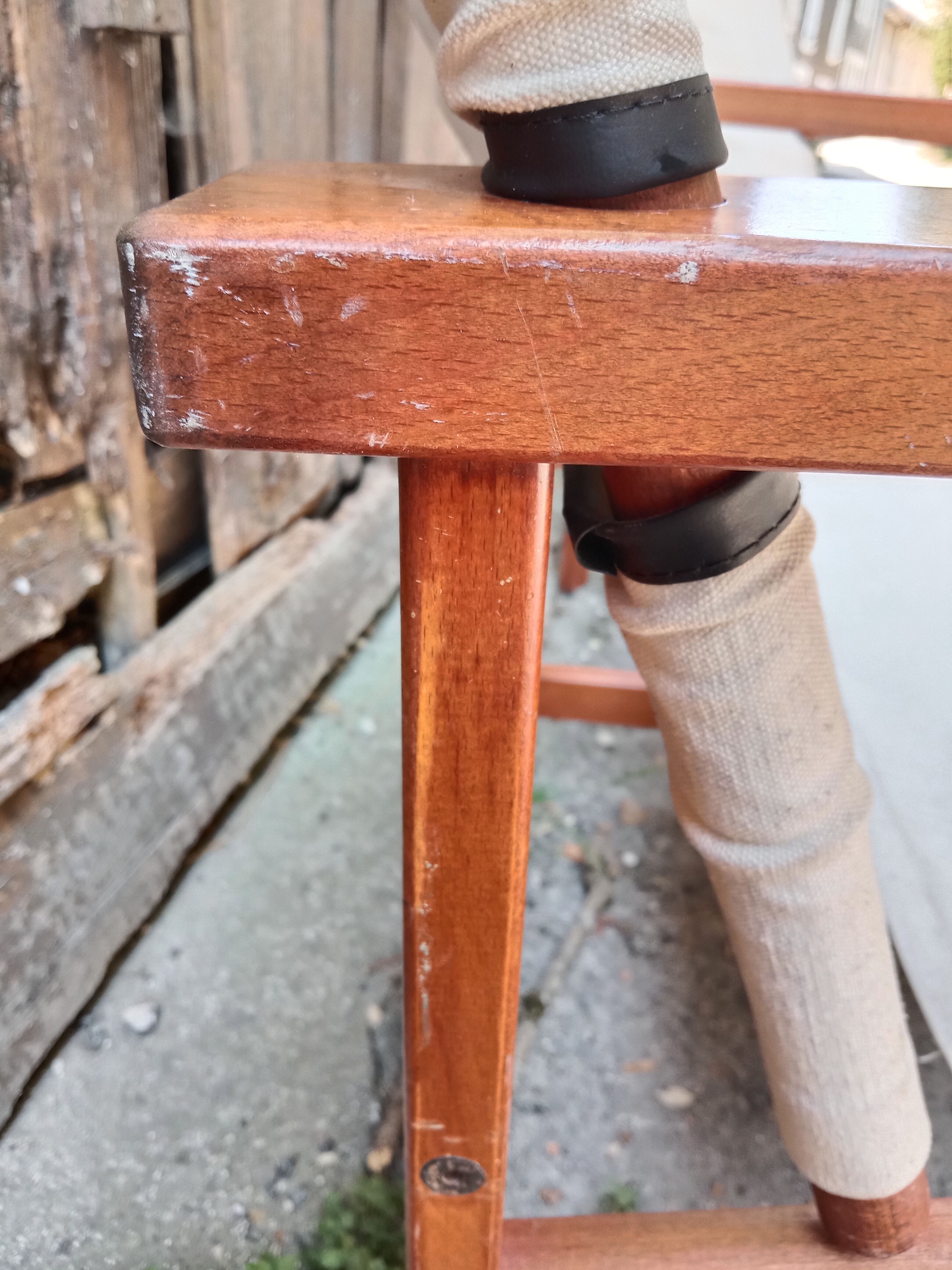 Pair of Hyllinge Mobler armchairs