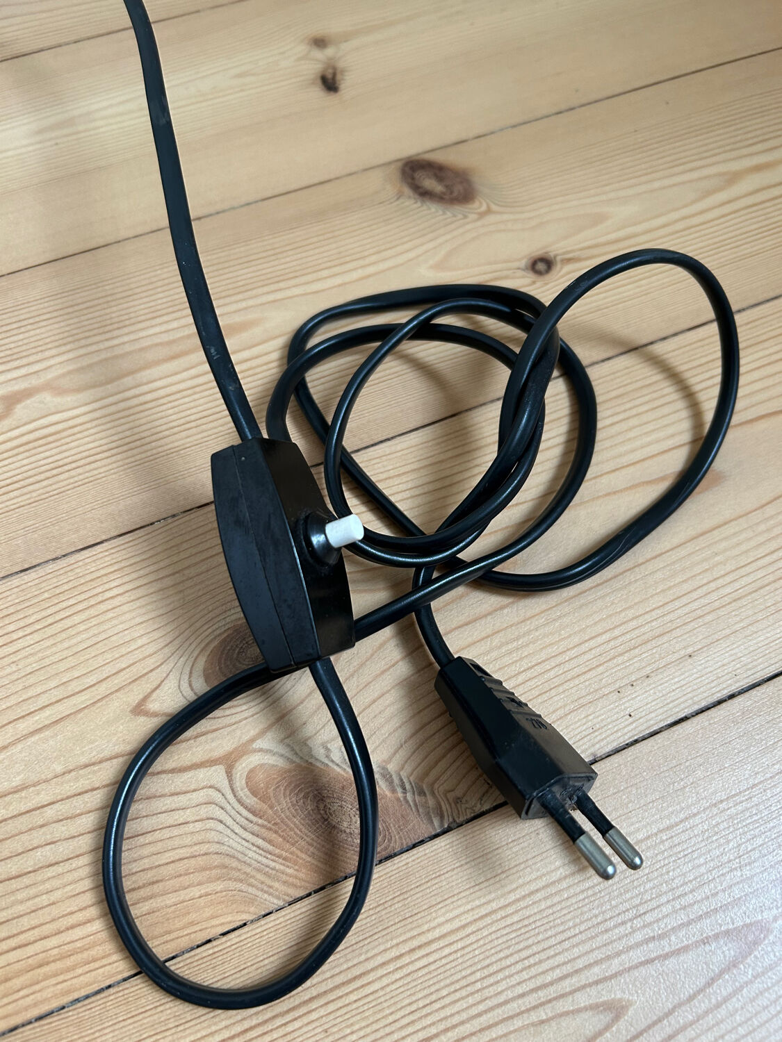 Vintage chrome metal desk lamp