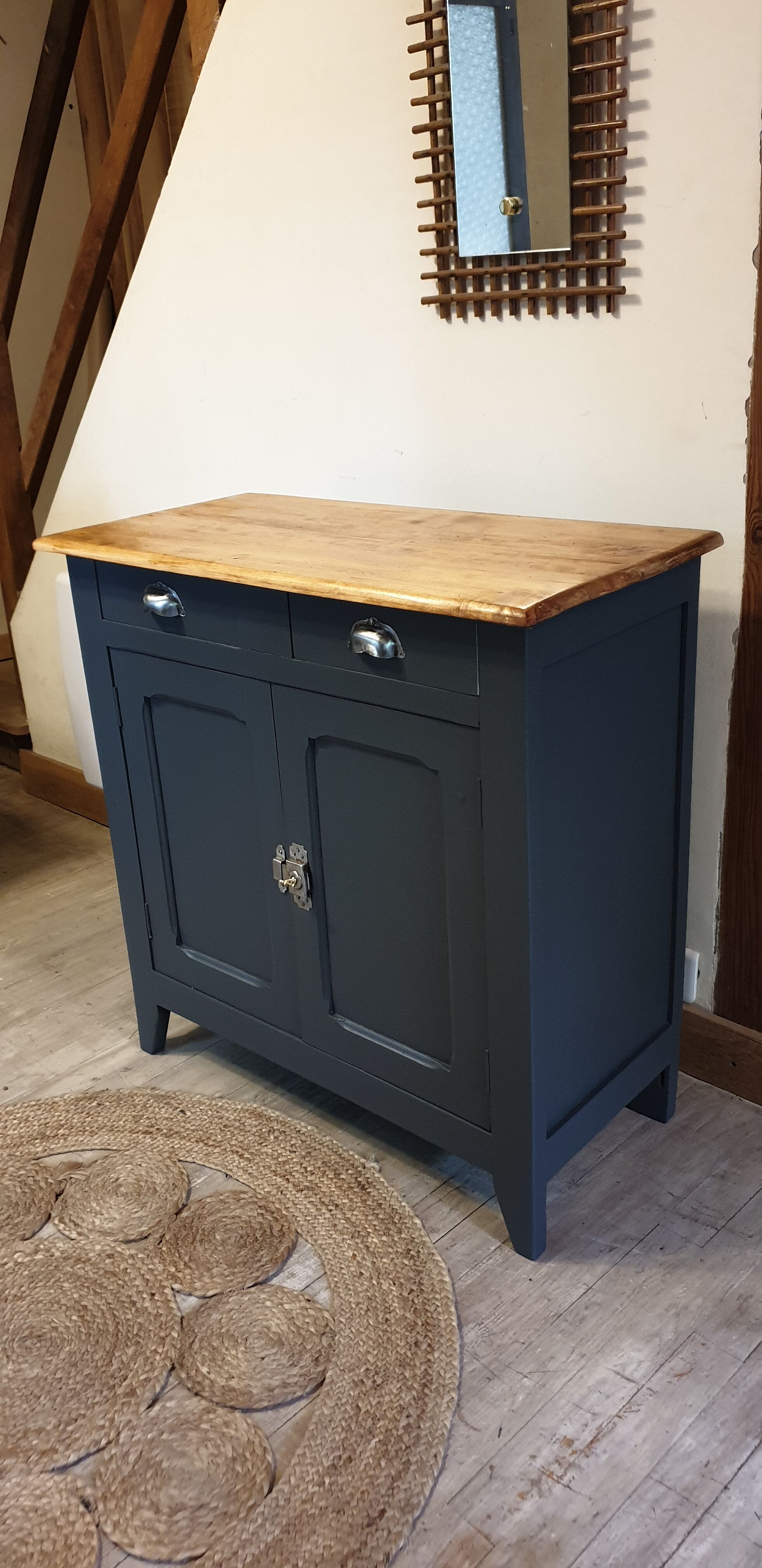 Grey Parisian buffet