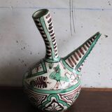 Glazed terracotta gargoulette signed punter