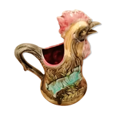 Pichet en barbotine du coq gaulois