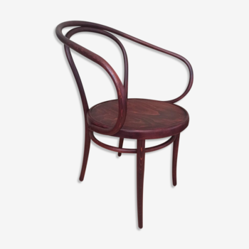 Wooden chair, Thonet 1950, produced by ZPM Radomsko