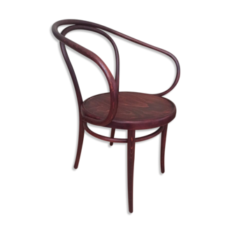 Wooden chair, Thonet 1950, produced by ZPM Radomsko
