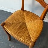 6 old chairs in cherry tree