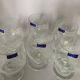6 Bayel crystal glasses