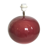 Pied de lampe en céramique vintage