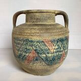 Geometric color trio vase