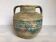 Vase trio of geometric colours