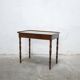 Vintage wooden desk side table