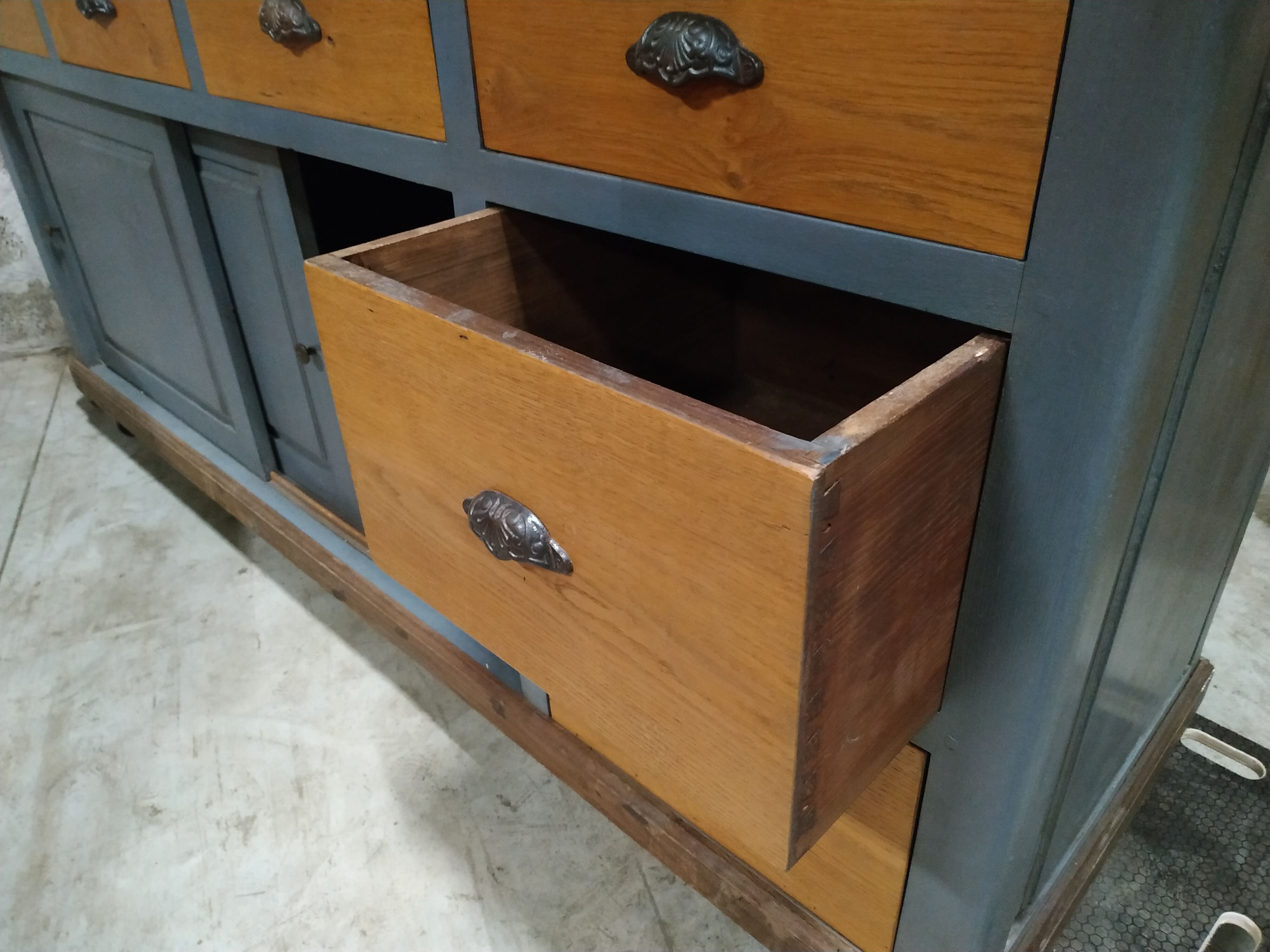 Renovated old counter