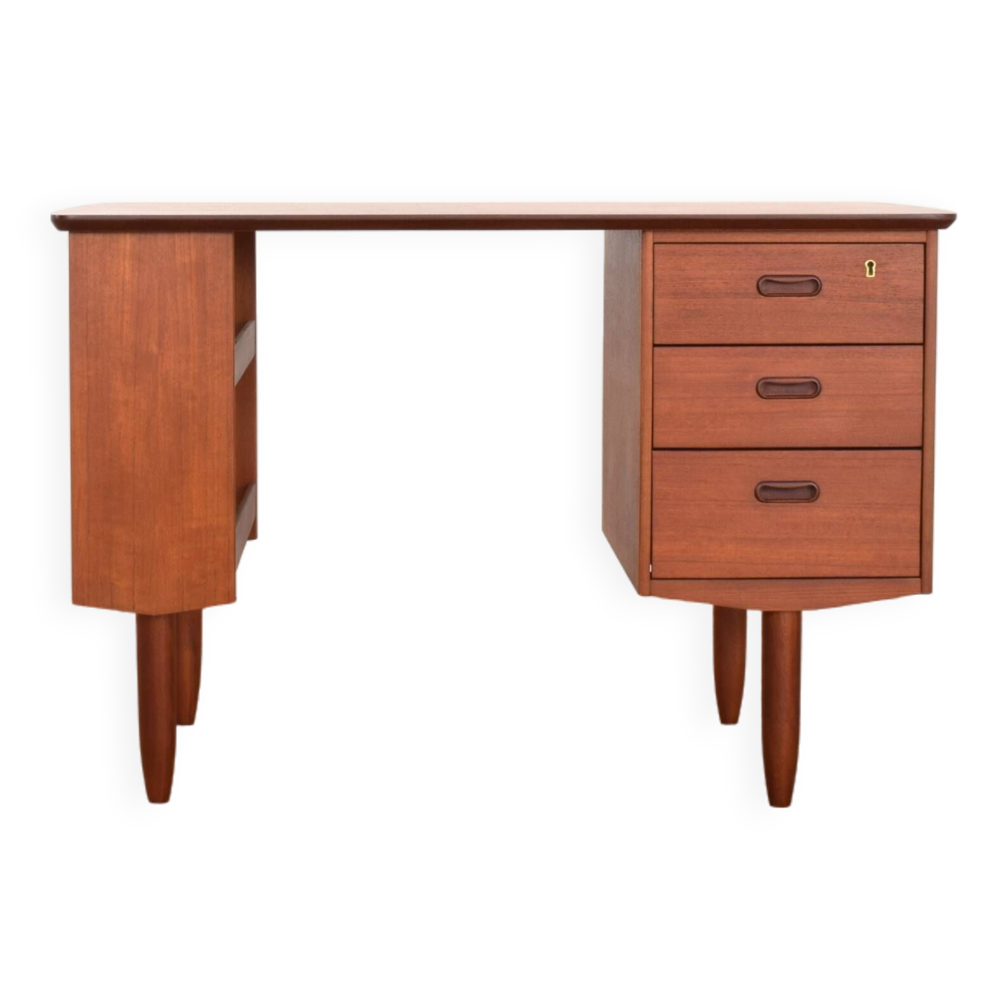 Bureau danois vintage en teck, 1960s