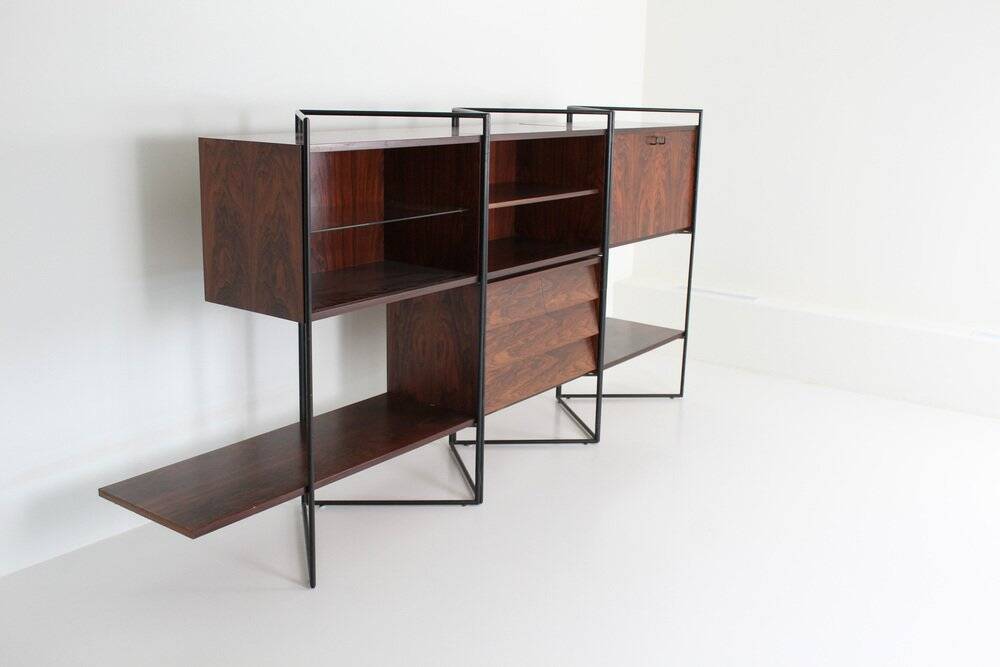 Adjustable wall unit by Taichiro Nakai for La Permanente Mobili, 1953