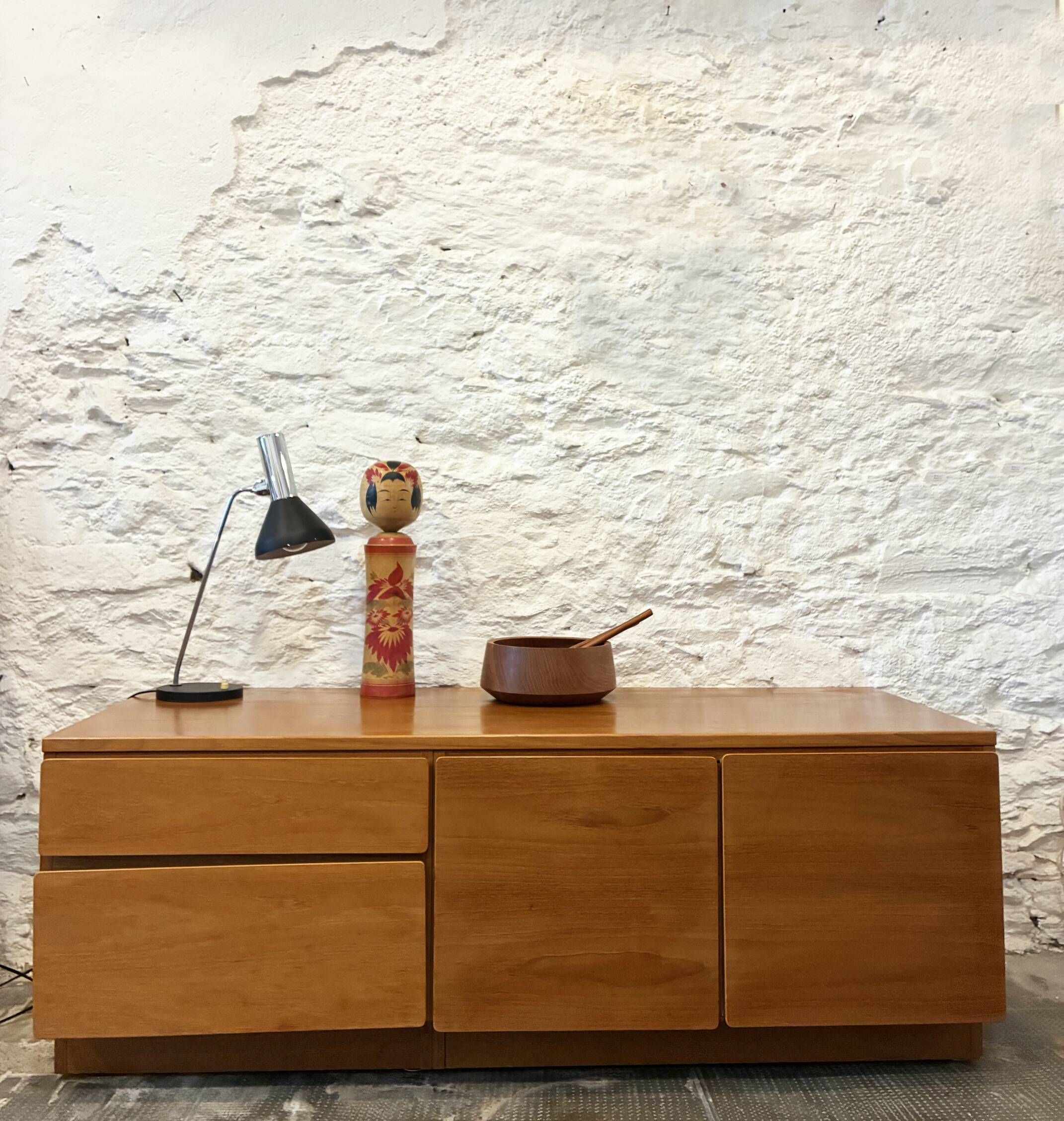Low teak enfilade from the 1970s