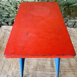 Tolix T55 metal table from the 50s