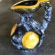 Ceramic pitcher fat lava from vallauris 14.5 cm