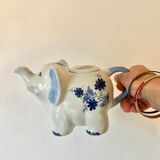 Porcelain elephant teapot