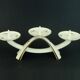 Mid century porcelain candle holder alka-kunst bavaria decor 'peking'