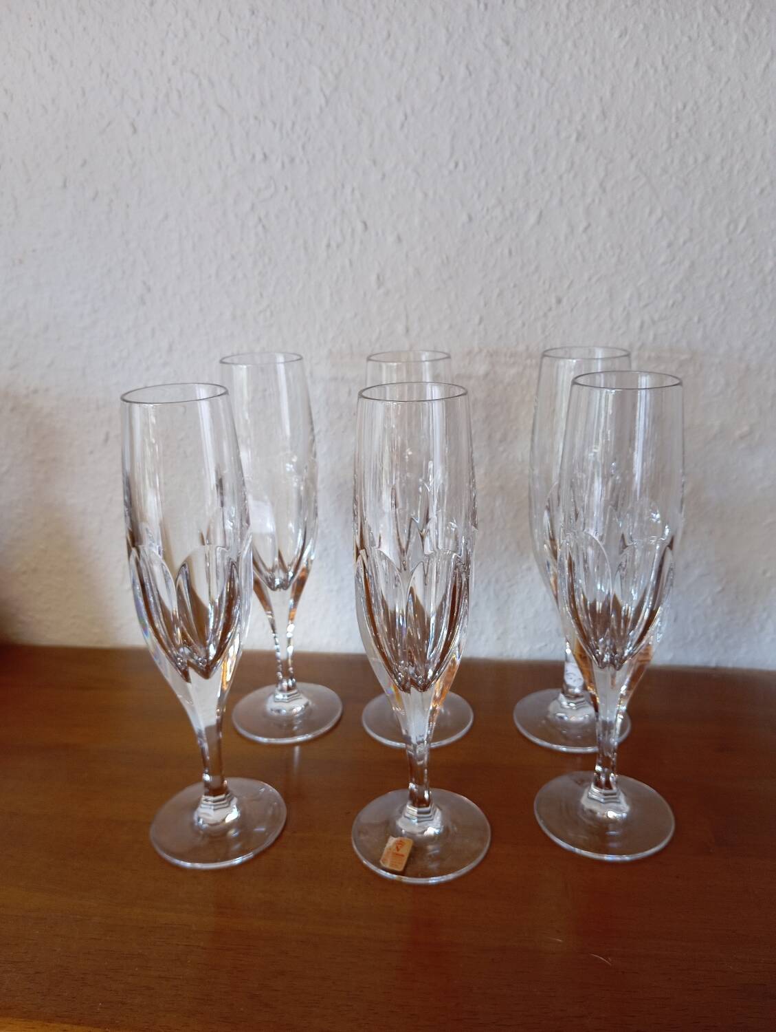 Nachtmann crystal champagne flute