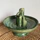 Cut ceramic vase