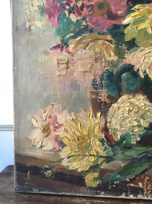 Painting ancient still life
