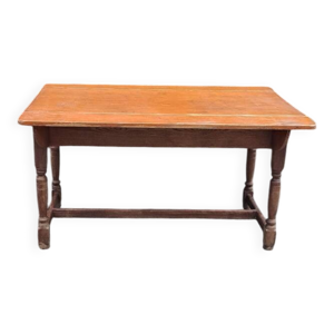 Table à volet en pitchpin,